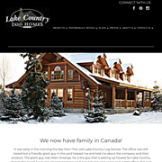 Lake Country Log Homes 2009 ltd