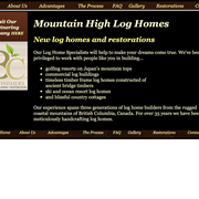 Mountain High Log Homes