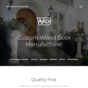 Western Door Manufacturing Ltd.